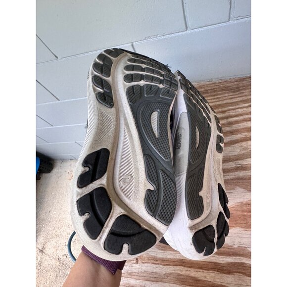 Asics Womens Running Shoes Size 9 Black & White Mesh Upper Lightweight Cushion S - Picture 6 of 9